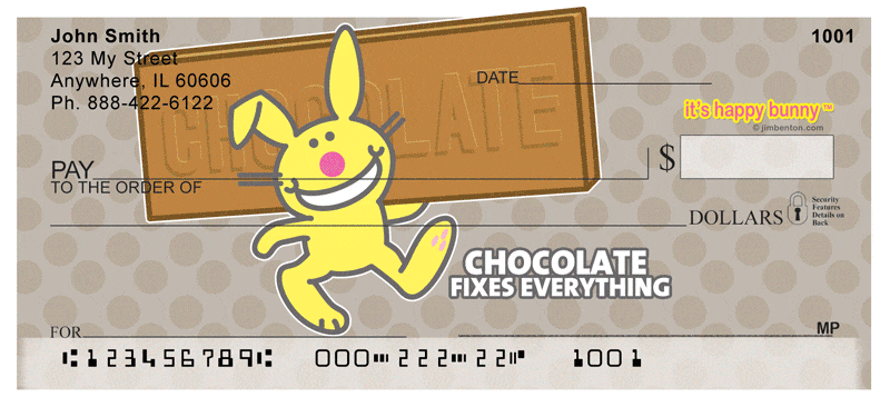 Its Happy Bunny Not-So-Guilty Pleasures Checks