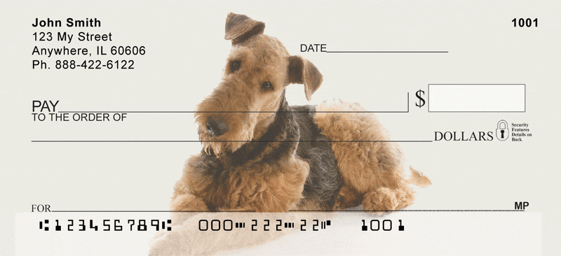 Airedale Terrier Checks