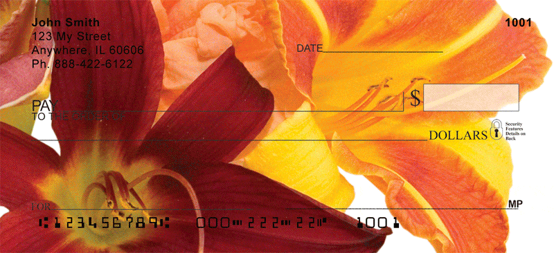 Day Lilies Checks