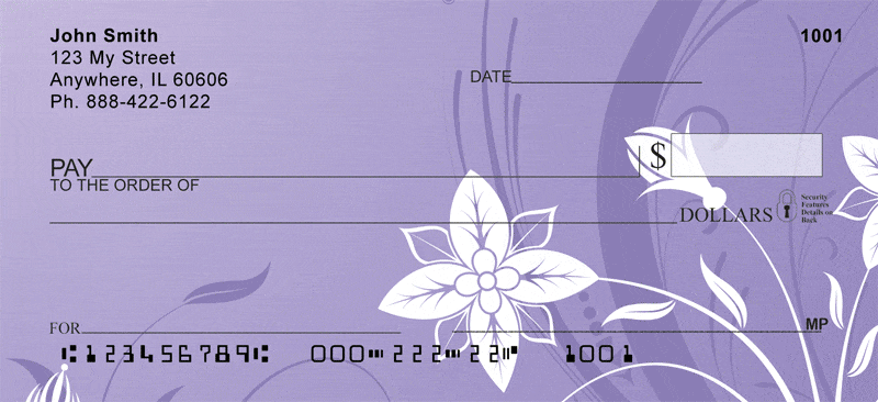 Lotus Blooms Checks