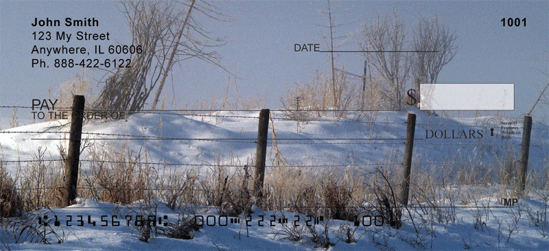 Barbed Wire Fence Posts Checks