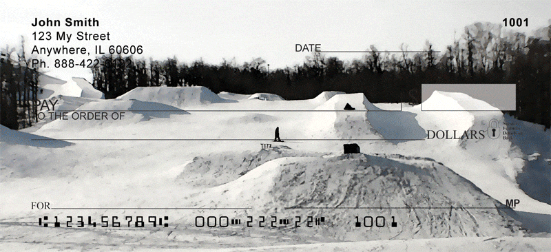 Skiing Personal Checks