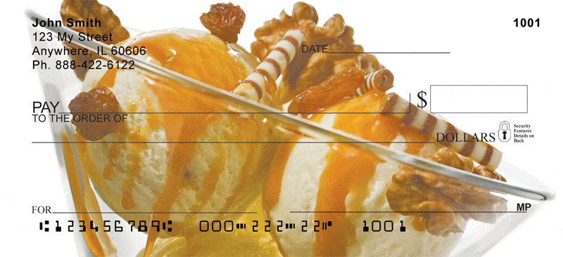Sinful Sundaes Personal Checks