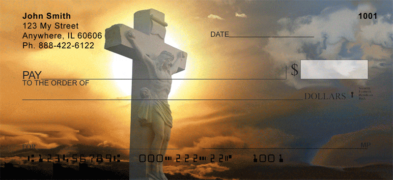 Crosses Heavenly Crosses Personal Checks
