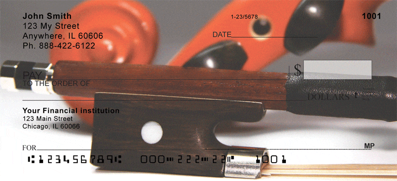 Violin Music Personal Checks