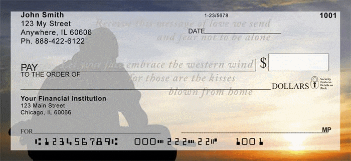 Our Soldiers by Sweet Intentions Checks