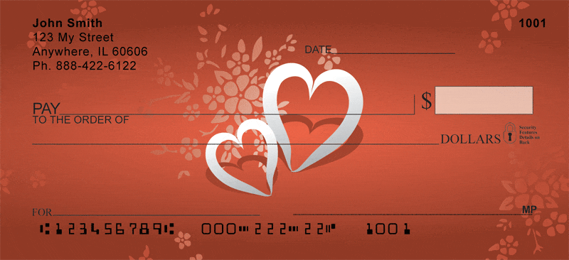 Pair of Hearts Checks