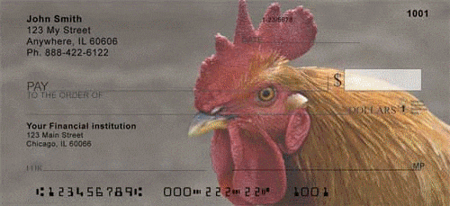 Carousel Roosters Checks