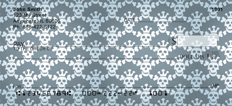 Vintage Skulls Checks