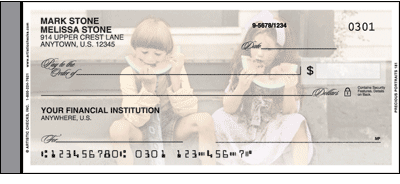 Precious Portraits Side Tear Personal Checks