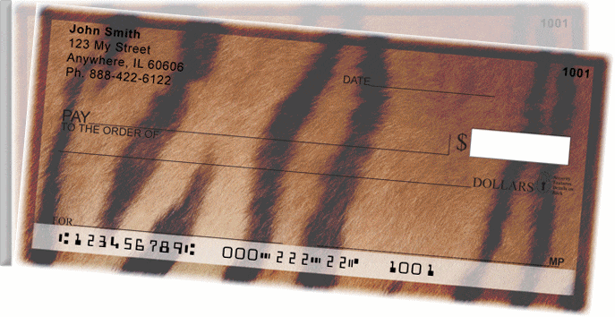 Animal Prints Side Tear Checks