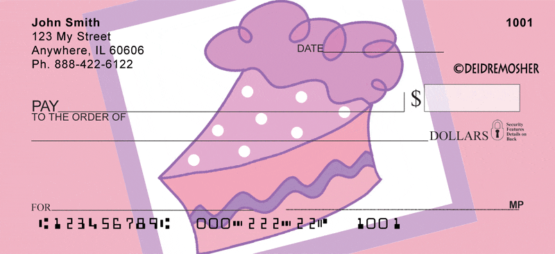 Cake Slice by Deidre Mosher Checks