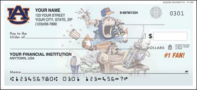 Auburn No 1 Fan Checks