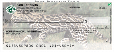 Defenders of Wildlife Big Cats Checks