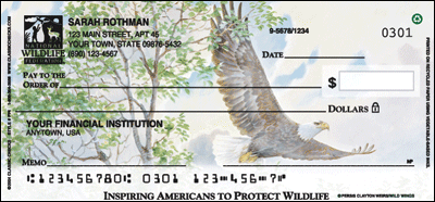 National Wildlife Federation Eagles Checks
