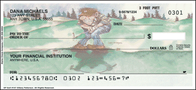 Gary Patterson Golf Personal Checks