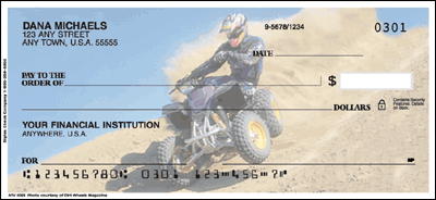 ATV Dirt Wheels Personal Checks