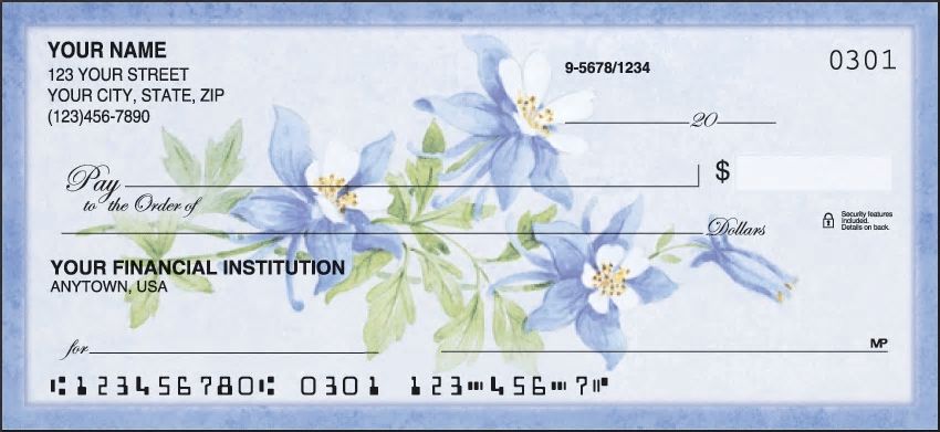 Wildflowers of America Checks