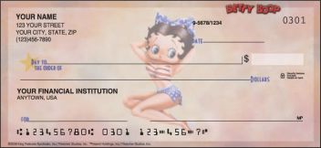 Betty Boop Just Say Boop Design Checks