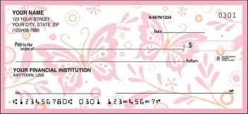 Butterflies Theme Checks
