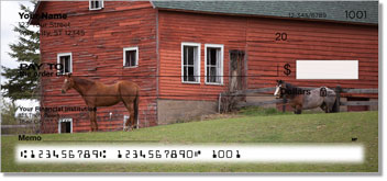 Horse Personalized Checks