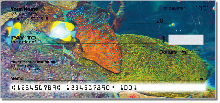 Blue Dot Grouper Personal Checks
