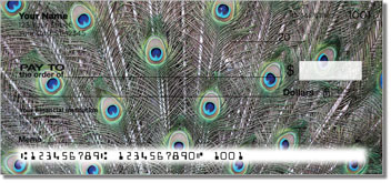 Colorful Peacock Design Checks