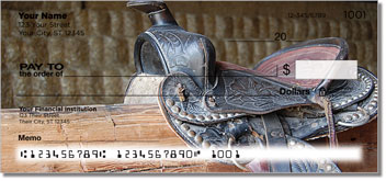 Dude Ranch Personalized Checks