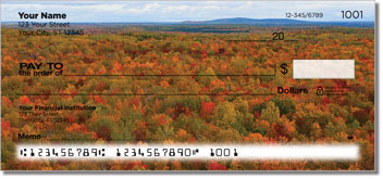 Fall in the Country Personalized Checks