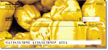 Photogenic Pepper Personalized Checks