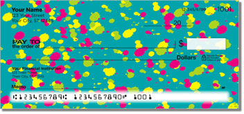 Paint Splatter Design Checks