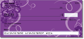 Hibiscus Flower Theme Checks