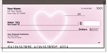 Glowing Heart Theme Checks