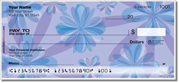 Pretty Petals Personalized Checks