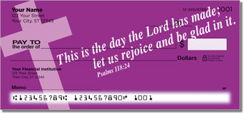 Words of Faith Personalized Checks