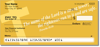Words of Faith Theme Checks
