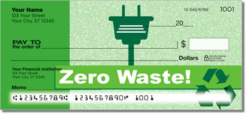 Going Green Theme Checks