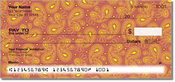 Paisley Pattern Theme Checks