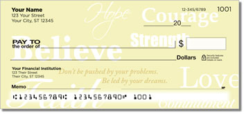 Words of Hope Personalized Checks