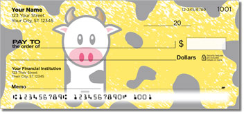 Cute Cow Theme Checks