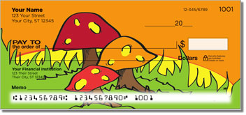 Woodland Toadstool Theme Checks