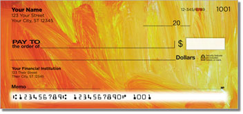 Colorful Brush Stroke Theme Checks