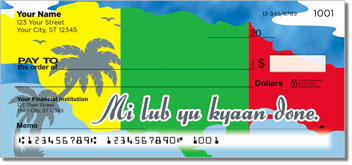 Reggae Music Personalized Checks
