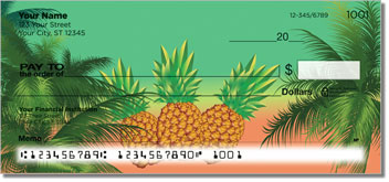 Tropical Getaway Theme Checks