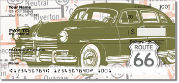 Route 66 Personalized Checks