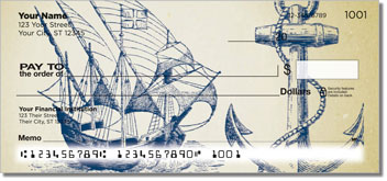 Scrimshaw Ships Personalized Checks