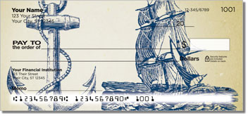 Scrimshaw Ships Theme Checks