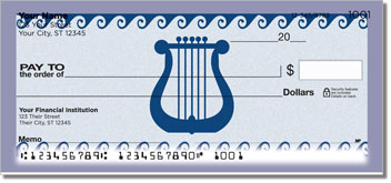 Greek to Me Personalized Checks