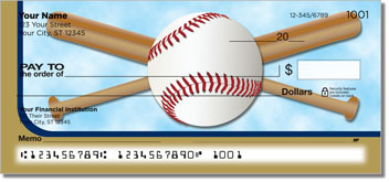 Blue & Gold Baseball Fan Design Checks