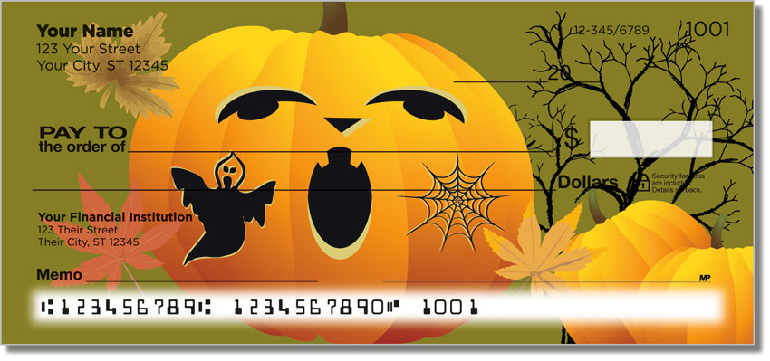Jack-o-Lantern Checks